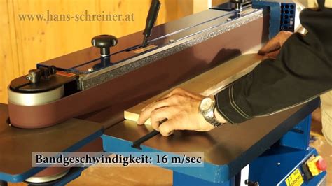 Machen Sie eine Schleifplattform für das Kantenschleifen von Holz